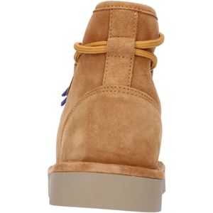 Panchic, Schoenen, Dames, Bruin, 40 EU, Suède, Laarzen Bruin