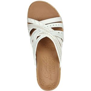 Skechers, Schoenen, Dames, Wit, 36 EU, Beverlee - Hot Sprin Sandalen