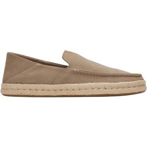 Toms, Schoenen, Heren, Beige, 46 EU, Taupe Rope Loafers Alonso Stijl
