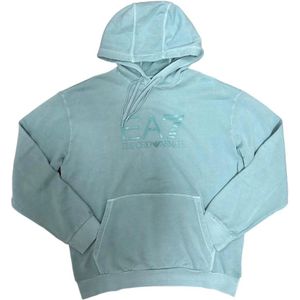 Emporio Armani, Sweatshirts & Hoodies, Heren, Groen, M, Casual Sweatshirt