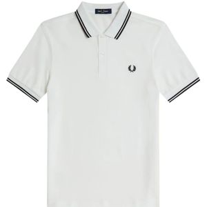 Fred Perry, Tops, Heren, Wit, 2Xl, Katoen, Polo Shirts