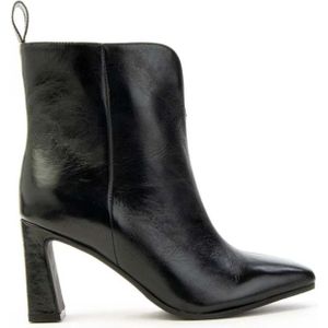 Carmens, Schoenen, Dames, Zwart, 39 EU, Leer, Hakken laarzen