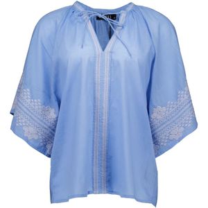 Ibana, Blouses & Shirts, Dames, Blauw, S, Topia Blauwe Blouses