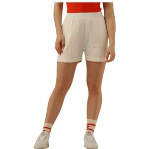 Penn&Ink N.y, Korte broeken, Dames, Beige, 2Xl, Ecru Shorts voor Dames