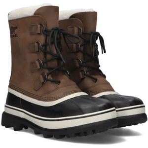 Sorel, Schoenen, Heren, Bruin, 47 EU, Wol, Waterdichte Bruine Enkelboots Caribou