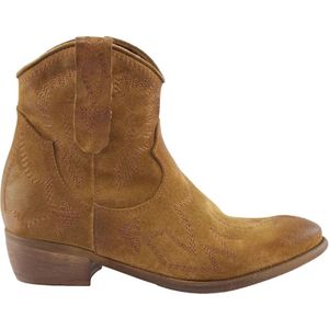 Zoe, Schoenen, Dames, Bruin, 36 EU, Suède, Bruine Suède Texano Laarzen