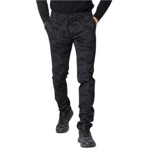 Mason's, Chinos Zwart, Heren, Maat:XS