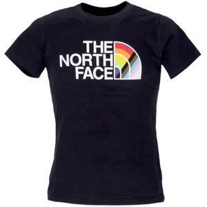 The North Face, Tops, Dames, Zwart, S, Lady Pride Tee - Streetwear Collectie
