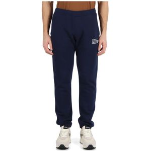 Replay, Katoenen Joggers van Icon Selection Blauw, Heren, Maat:M