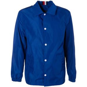 Tommy Hilfiger, Light Jassen Blauw, Heren, Maat:M