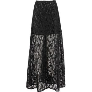 Ermanno Scervino, Skirts Zwart, Dames, Maat:M