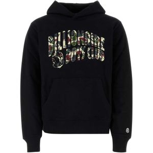 Billionaire Boys Club, Sweatshirts & Hoodies, Heren, Zwart, S, Katoen, Zwarte katoenen sweatshirt