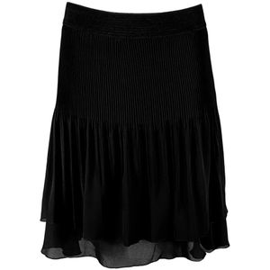 2-Biz, Rokken, Dames, Zwart, M, Polyester, Midi Rok