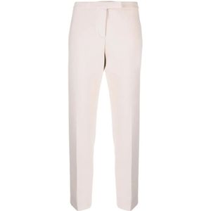 Peserico, Cropped Broeken Beige, Dames, Maat:M