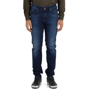 Jeckerson, Jeans, Heren, Blauw, W29, Katoen, Slim Fit Vijf-Pocket Jeans