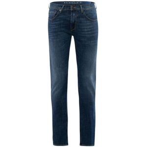 Baldessarini, Jeans, Heren, Blauw, W35 L34, Slim-Fit Stretch Jeans