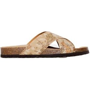 Alviero Martini 1a Classe, Schoenen, Heren, Beige, 44 EU, Heren Sandalen Lente/Zomer Collectie