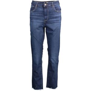 Levi's, Jeans, Dames, Blauw, W27 L30, Katoen, Slim-fit Jeans