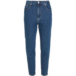 Calvin Klein Jeans, Jeans, Dames, Blauw, W25, Denim, Jeans Mom Jean