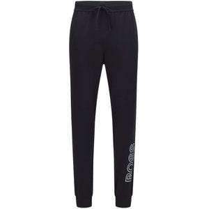 Hugo Boss, Joggingbroek Zwart, Heren, Maat:S