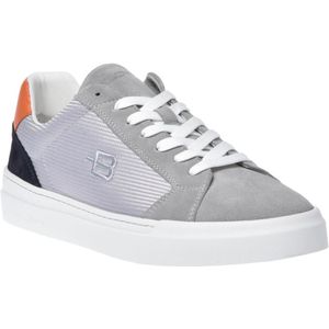 Baldinini, Sneaker in grey suede Grijs, Heren, Maat:41 1/2 EU