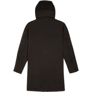 Bally, Mantels, Heren, Zwart, M, Nylon, Capuchon Trenchcoat