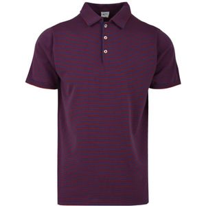 Aspesi, Tops, Heren, Paars, 2Xl, Blauwe Polo Shirt voor Heren