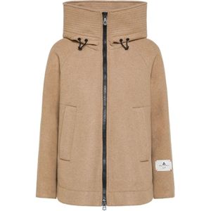 Peuterey, Jassen, Dames, Beige, S, Stijlvolle Winterjas