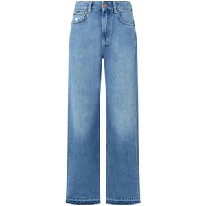 Pepe Jeans, Jeans, Dames, Blauw, W26, Denim, Denim Jeans voor Vrouwen