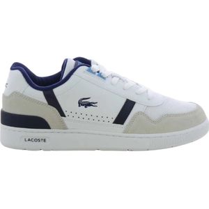 Lacoste, Blauwe T-Clip Z24 Herenschoenen Wit, Heren, Maat:43 EU