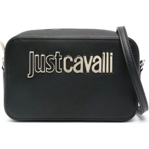 Just Cavalli, Tassen, Dames, Zwart, ONE Size, Shoulder Bags