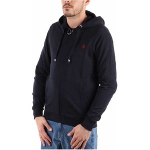 U.s. Polo Assn., Hoodies Blauw, Heren, Maat:2XL