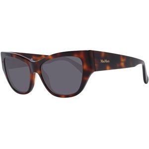 Max Mara, Accessoires, unisex, Bruin, ONE Size, Bruine Dames Cat Eye Zonnebril