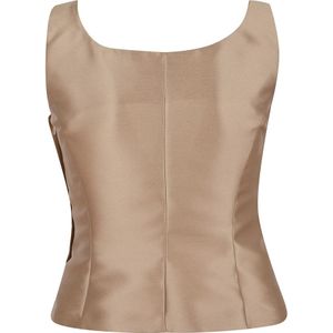 Alberta Ferretti, Tops, Dames, Beige, L, Neutrale Topkleding Aw 24