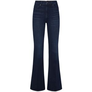 Frame, Jeans, Dames, Blauw, W25, Katoen, Blauwe High-Rise Flare Jeans