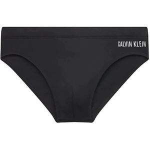 Calvin Klein, Shorts met contrasterend logo Zwart, Heren, Maat:S