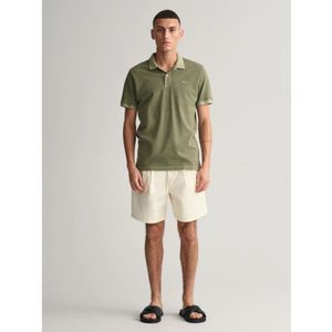 Gant, Tops, Heren, Groen, S, Katoen, Klassiek Heren Polo Shirt