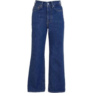 Acne Studios, Donkerblauwe Jeans A00168 Veelkleurig, Dames, Maat:W25