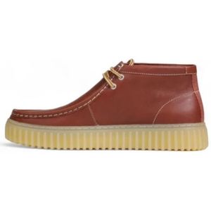 Clarks, Schoenen, Heren, Bruin, 39 1/2 EU, Suède, Suede Herenschoenen Herfst/Winter Collectie