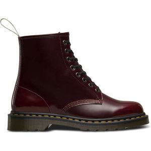 Dr. Martens, Schoenen, Heren, Rood, 36 EU, Vegan Cambridge Brush Enkellaarzen