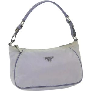 Prada Vintage, Pre-owned Nylon prada-bags Paars, Dames, Maat:ONE Size