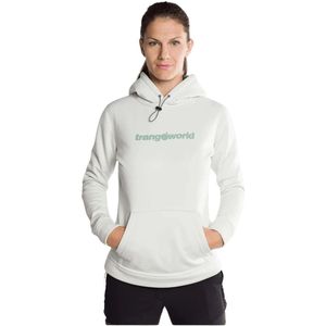 Trangoworld, Sweatshirts & Hoodies, Dames, Wit, M, Poppi Hoodie