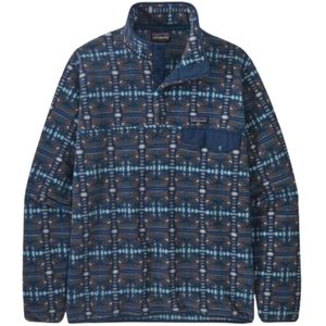 Patagonia, Lichtgewicht Synchilla® Snap-T® Fleece Pullover Blauw, Heren, Maat:S