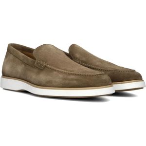 Magnanni, Schoenen, Heren, Bruin, 43 EU, Suède, Heren Loafers 25117 Kameel Suède