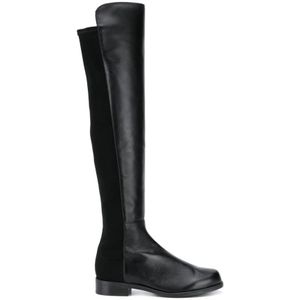 Stuart Weitzman, Stijlvolle Winterlaarzen Zwart, Dames, Maat:35 EU