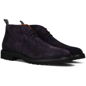 Greve, Schoenen, Heren, Blauw, 41 1/2 EU, Suède, Stijlvolle Deventer 5550 Veterboots