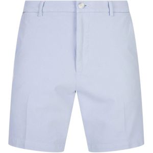 Hugo Boss, Casual Shorts Blauw, Heren, Maat:XL