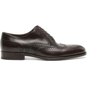 Fratelli Rossetti, Schoenen, Heren, Bruin, 43 EU, Leer, Leren Brogues Schoenen