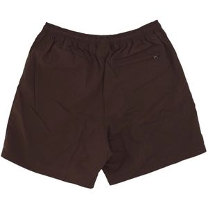 Obey, Korte broeken, Heren, Bruin, S, Nylon, Nylon Shorts Java Brown