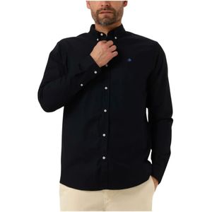 Scotch & Soda, Overhemden, Heren, Blauw, M, Katoen, Essentials Oxford Regular Fit Overhemd